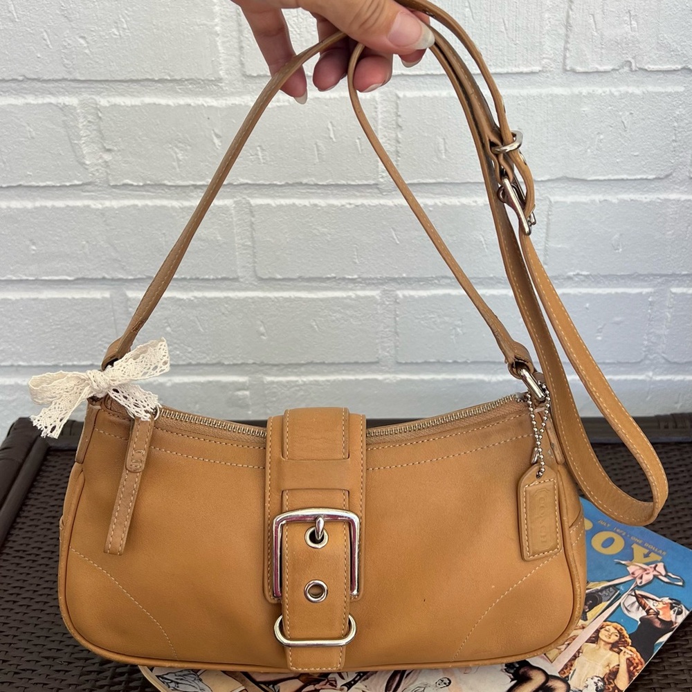 Y2K Coach Hampton Demi Buckle Crossbody Bag ๐ค - Picture 13 of 13